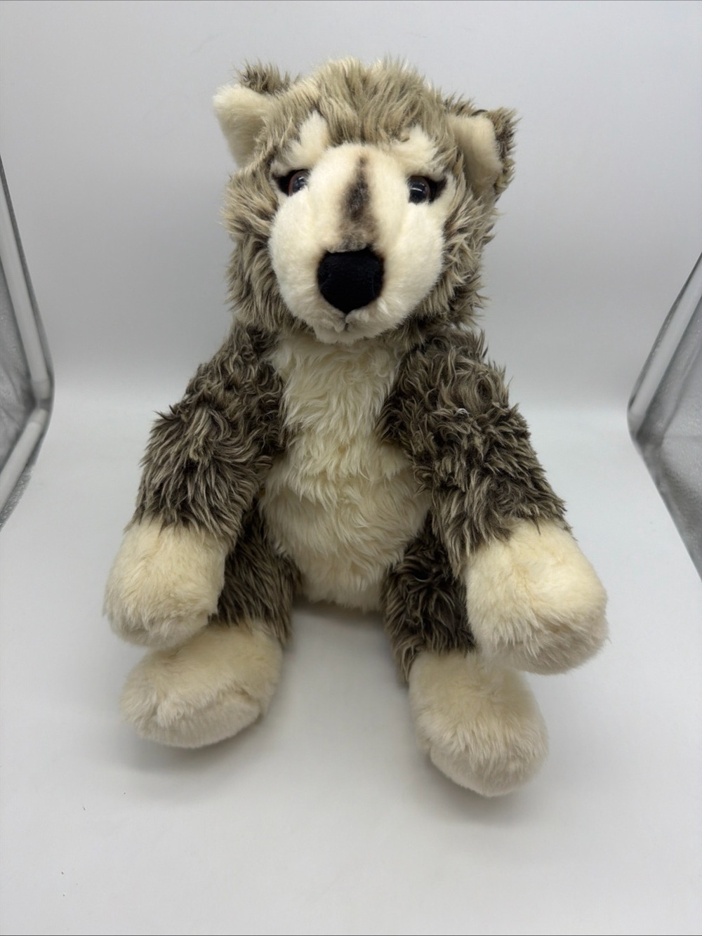 Build A Bear Workshop BABW World Wildlife Fund WWF Gray Timber Wolf Plush 2010